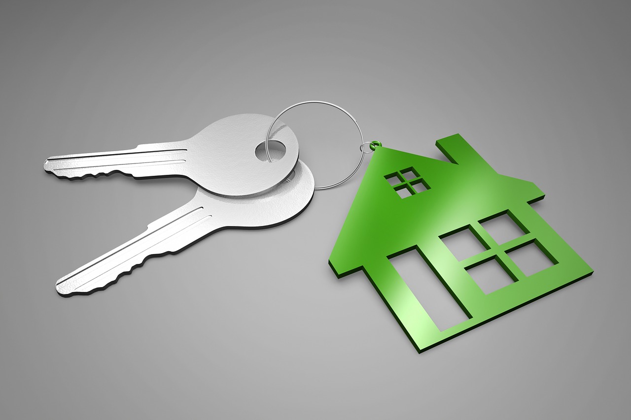 Keys with a house keyring second charge mortgages