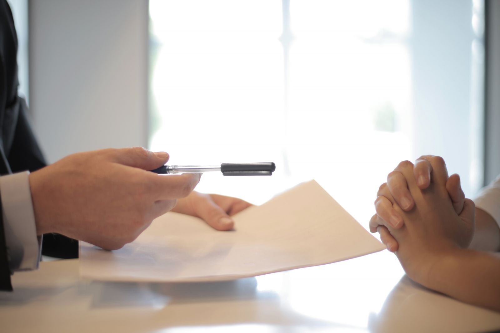 signing a mortgage agreement